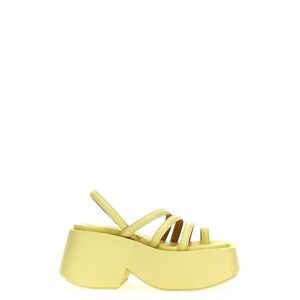 Marsell Bicolor Calfskin Stiletto Heel Women's Sandals